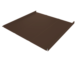Двойной стоячий фальц Line, 0,625/0,55 0,5 мм, GreenCoat Pural BT, matt