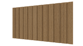 Профнастил С10 1155/1100x0,45 мм, Орех 3D