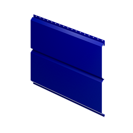 Металлосайдинг Евробрус 359/340x0,45 мм, 5002 ультрамариново-синий глянцевый