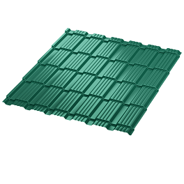 Профиль Пегас 1185/1150x0,45 мм, 6005 зеленый мох глянцевый