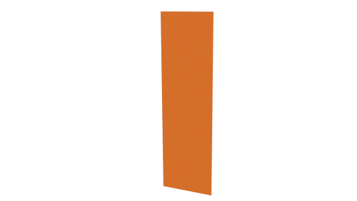 Планка стыковочная 60x2000 мм, 2011 насыщенный оранжевый глянцевый