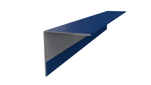 Планка угла наружного 50x50x2000 мм, 5005 сигнальный синий глянцевый