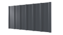 Профнастил НС16 1150/1100x0,45 мм, 7011 железно-серый глянцевый