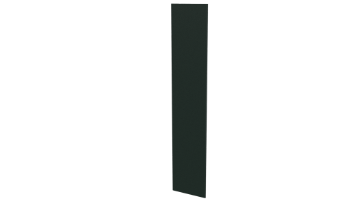 Крепежная планка 10x40x10 мм, 6009 пихтовый зеленый матовый