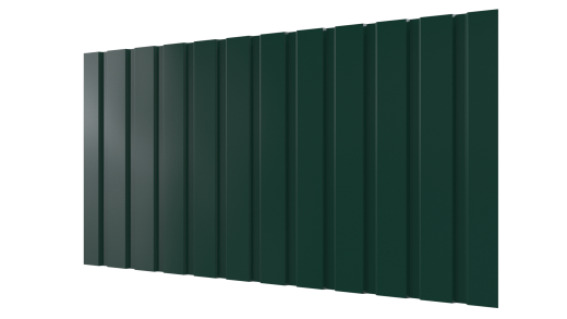 Профнастил С10 1155/1100x0,4 мм эконом, 6005 зеленый мох глянцевый