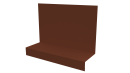 Примыкание боковое фальц 25x65x130 мм, 8004 медно-коричневый глянцевый
