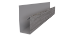 Планка П-образная 30x20x2000 мм, Текила
