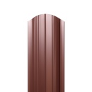 Штакетник Европланка Престиж 131x0,4 мм, 8017 шоколадно-коричневый глянцевый