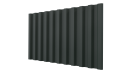 Профнастил С21 1051/1000x0,45 мм, 6009 пихтовый зелёный матовый