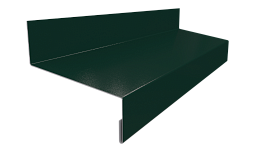 Отлив простой 20х50х20 мм, 6019 бело-зеленый глянцевый