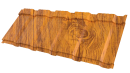 Профиль Пегас 1195/1130x0,45 мм, Золотистый дуб 3D