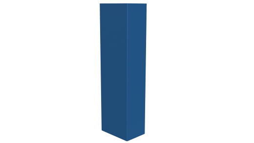 Стойка 40x60x40 мм, 5015 небесно-синий глянцевый