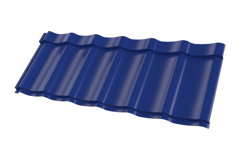 Профиль Феникс 1180/1100x0,45 мм, 5002 ультрамариново-синий глянцевый