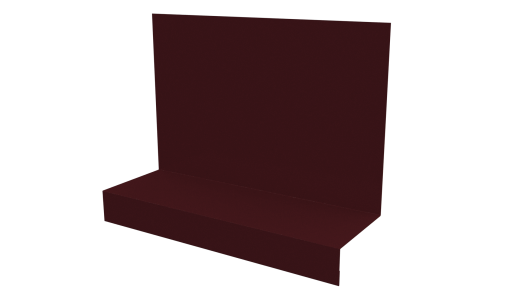 Примыкание боковое фальц 25x65x130 мм, 3005 винно-красный глянцевый