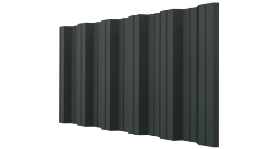 Профнастил НС35 1060/1000x0,45 мм,6009 пихтовый зелёный матовый