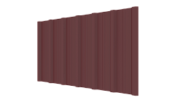 Профнастил НС16 1150/1100x0,45 мм, 3005 винно-красный матовый