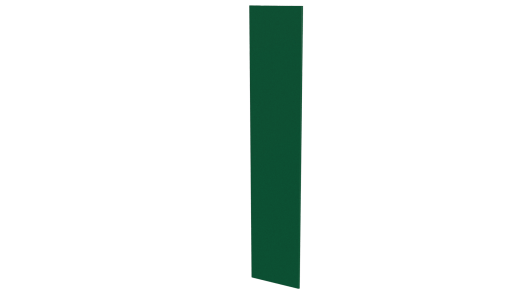 Крепежная планка 10x40x10 мм, 6029 мятно-зеленый глянцевый