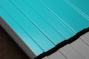 Профнастил С8 1200/1150x0,4 мм, 5021 водная синь глянцевый