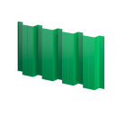 Профнастил Н60 902/845x0,7 мм, 6029 мятно-зеленый глянцевый