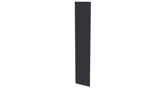 Крепежная планка 10x40x10 мм, 7024 графитовый серый глянцевый