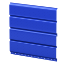 Софит Л-брус перфорированный 264/241x0,4 мм, 5002 ультрамариново-синий глянцевый