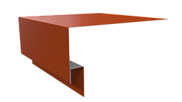 Планка околооконная 200х75х20 мм, 2004 оранжевый глянцевый