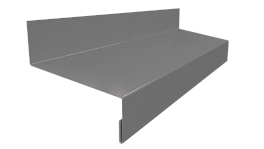 Отлив простой 20х50х20 мм, 1014 слоновая кость глянцевый