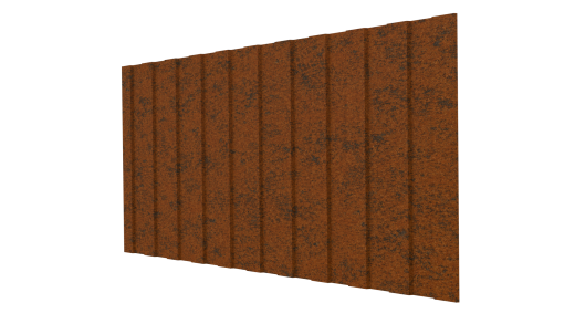Профнастил С8 1200/1150x0,45 мм, Картэн
