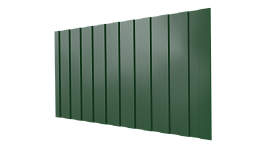 Профнастил С8 1200/1150x0,7 мм, 6002 лиственно-зеленый глянцевый