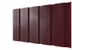 Профнастил К20 1195/1130x0,45 мм, 3005 винно-красный глянцевый