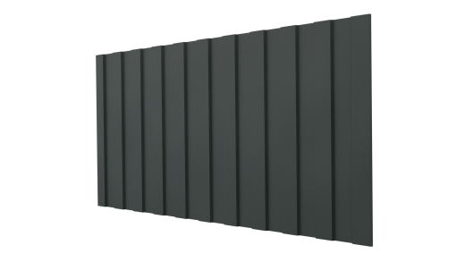 Профнастил С8 1200/1150x0,45 мм, 6009 пихтовый зелёный матовый
