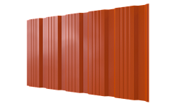 Профнастил К20 1185/1120x0,45 мм, 2004 оранжевый глянцевый