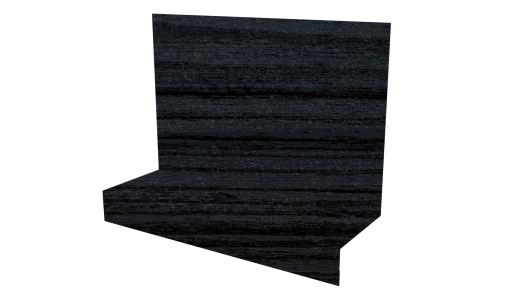 Примыкание боковое фальц 25x65x130 мм, Морион 3D