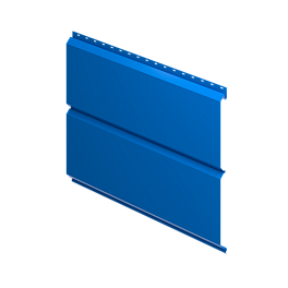 Металлосайдинг Евробрус 359/340x0,4 мм, 5015 небесно-синий глянцевый