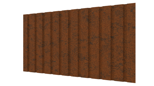 Профнастил С10 1155/1100x0,45 мм, Картэн
