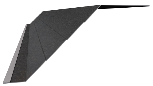 Ламель Юкка 110x0,45 мм, Картэн тёмный