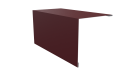 Угол наружный 100x100x2000 мм, 3005 винно-красный матовый