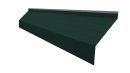 Ламель Юкка 110x0,45 мм, 6005 зелёный мох матовый