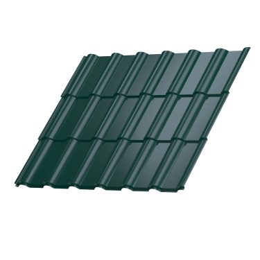 Профиль Феникс 1180/1100x0,4 мм, 6005 зеленый мох глянцевый