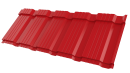 Профиль Пегас 1185/1150x0,4 мм, 3020 транспортный красный глянцевый