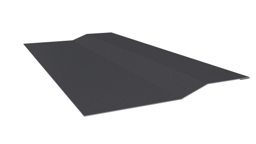 Планка крепёжная фальц 50x17x29 мм, 7024 графитовый серый PUR Pruf