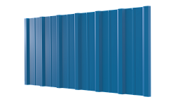 Профнастил НС16 1150/1100x0,65 мм, 5015 небесно-синий глянцевый
