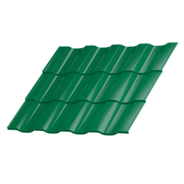 Профиль Орион 30 1200/1150x0,45 мм, 6029 мятно-зеленый глянцевый