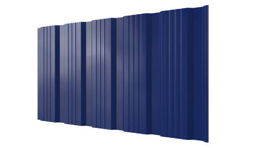Профнастил К20 1195/1130x0,5 мм, 5002 ультрамариново-синий глянцевый