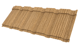 Профиль Пегас 1195/1130x0,45 мм, Орех 3D