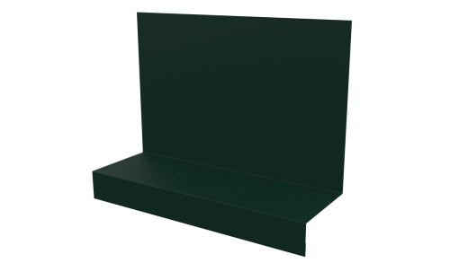 Примыкание боковое фальц 25x65x130 мм, 6005 зеленый мох матовый