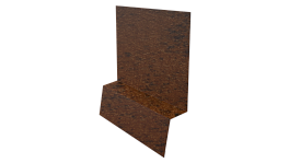 Планка стартовая фальц 135x30x55 мм, Картэн
