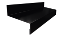 Отлив простой 20х50х20 мм, 9006 бело-алюминиевый глянцевый