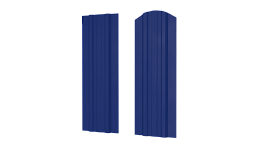 Штакетник Евротрапеция 110x0,45 мм, 5002 ультрамариново-синий глянцевый