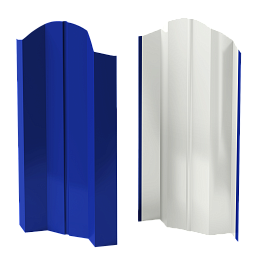 Штакетник М-образный Престиж 118x0,4 мм, 5002 ультрамариново-синий глянцевый
